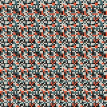 Abstract Pixel Background Stock Illustration