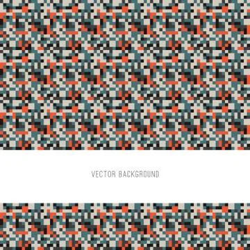 Abstract Pixel Background Stock-Illustration