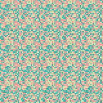 Abstract Pixel Background Stock Illustration