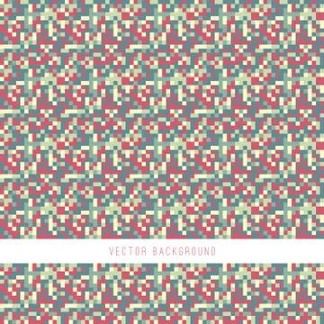 Abstract Pixel Background Stock-Illustration