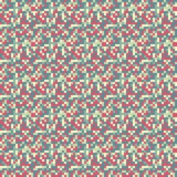 Abstract Pixel Background Stock Illustration