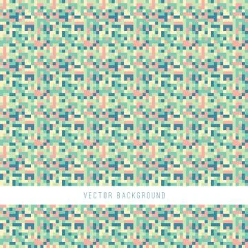 Abstract Pixel Background Stock Illustration