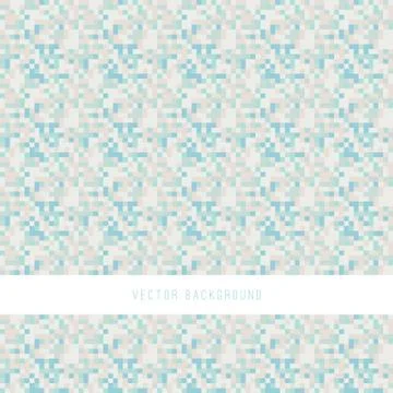 Abstract Pixel Background Stock Illustration