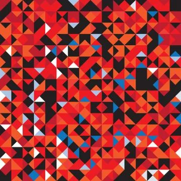 Abstract Pixel Background Stock Illustration