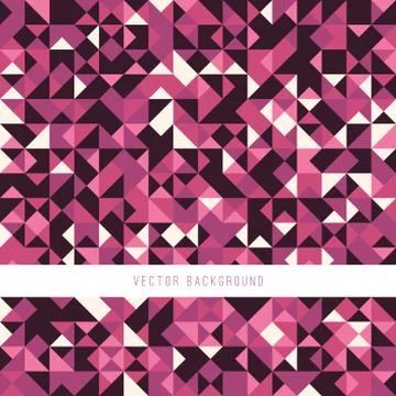 Abstract Pixel Background Stock Illustration