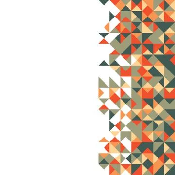 Abstract Pixel Background Stock Illustration