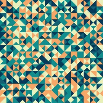 Abstract Pixel Background Stock Illustration