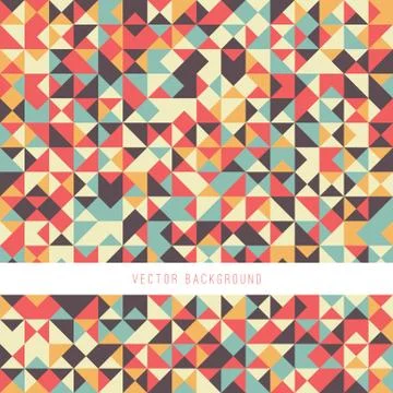 Abstract Pixel Background Stock Illustration