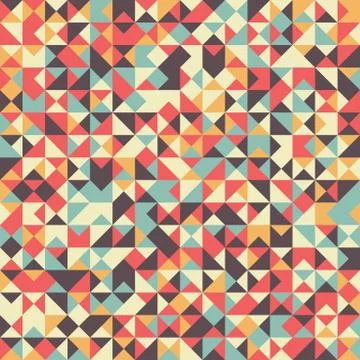 Abstract Pixel Background Stock Illustration