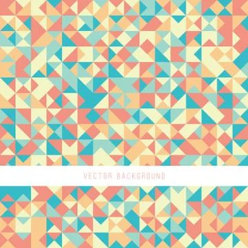 Abstract Pixel Background Stock Illustration