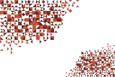 Abstract Pixel Background Stock Illustration