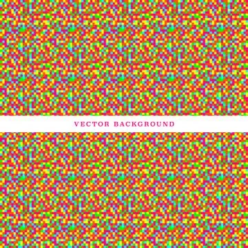 Abstract Pixel Background Stock Illustration