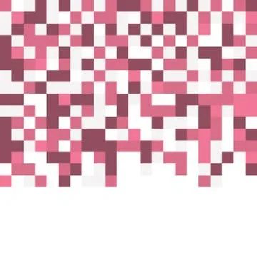 Abstract Pixel Background Stock Illustration