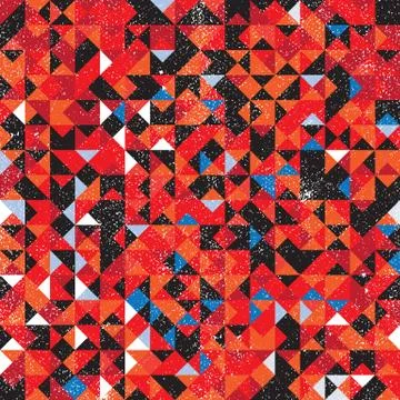 Abstract Pixel Background Stock Illustration