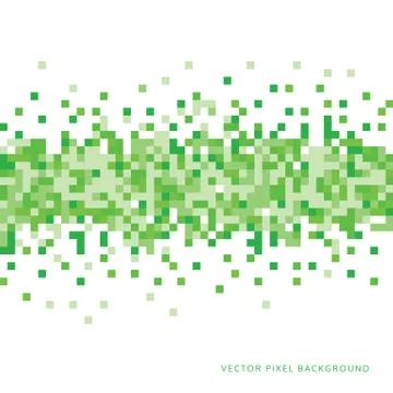 Abstract Pixel Background Stock Illustration