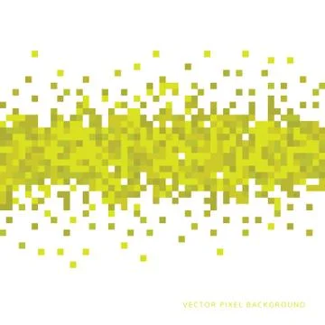 Abstract Pixel Background Stock Illustration