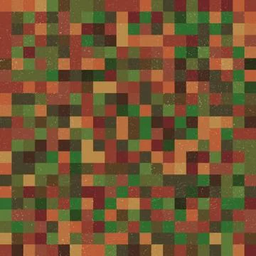 Abstract Pixel Background Stock Illustration