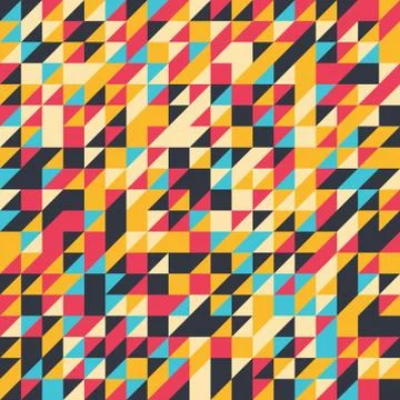 Abstract Pixel Background Stock Illustration