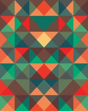 Abstract Pixel Background Stock Illustration