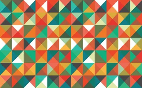 Abstract Pixel Background Stock Illustration