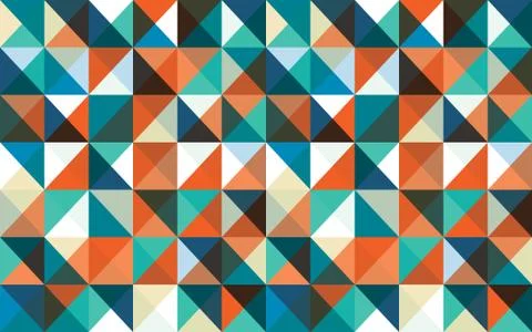 Abstract Pixel Background Stock Illustration