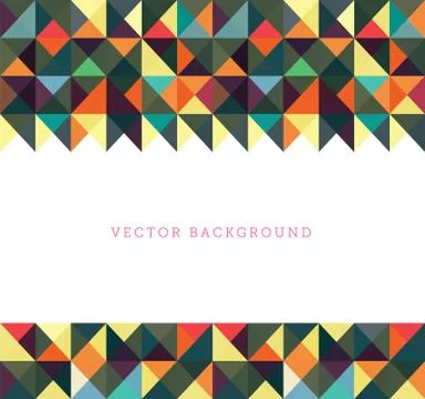 Abstract Pixel Background Stock Illustration