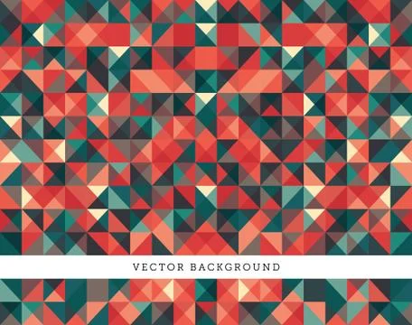 Abstract Pixel Background Stock Illustration
