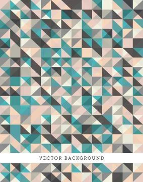 Abstract Pixel Background Stock Illustration