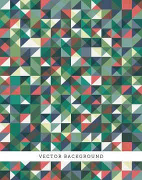 Abstract Pixel Background Stock Illustration