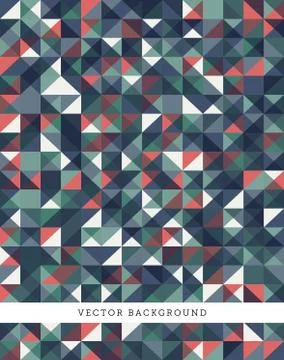 Abstract Pixel Background Stock Illustration