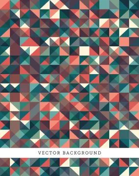 Abstract Pixel Background Stock Illustration