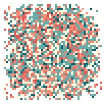 Abstract Pixel Background Stock Illustration