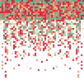 Abstract Pixel Background Stock Illustration