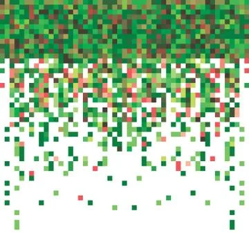 Abstract Pixel Background Stock Illustration