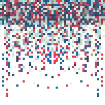 Abstract Pixel Background Stock Illustration