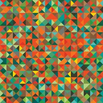 Abstract Pixel Background Stock Illustration