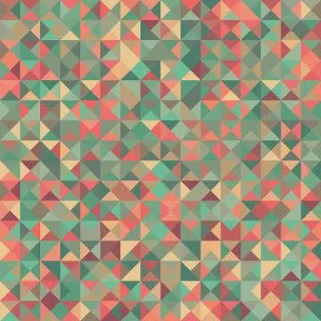 Abstract Pixel Background Stock Illustration