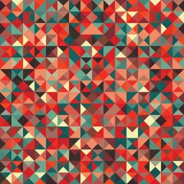 Abstract Pixel Background Stock Illustration