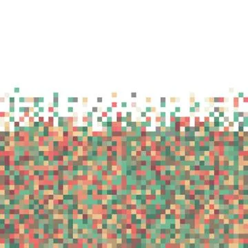 Abstract Pixel Background Stock Illustration