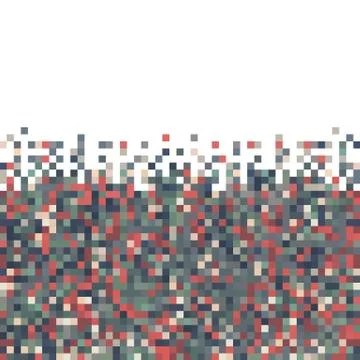 Abstract Pixel Background Stock Illustration