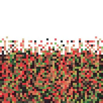 Abstract Pixel Background Stock Illustration