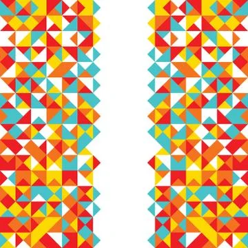 Abstract Pixel Background Stock Illustration