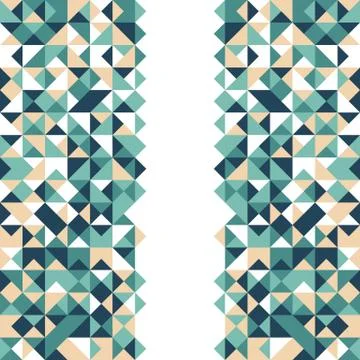 Abstract Pixel Background Stock Illustration