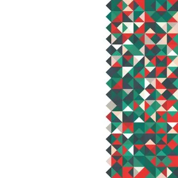 Abstract Pixel Background Stock Illustration