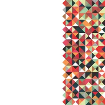 Abstract Pixel Background Stock Illustration