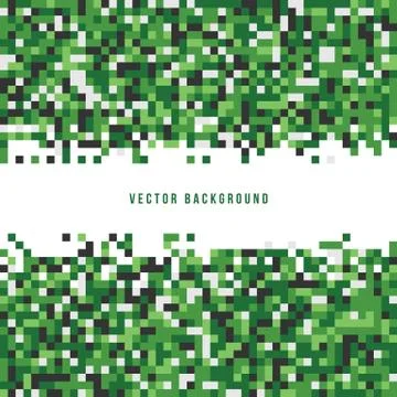 Abstract Pixel Background Stock Illustration