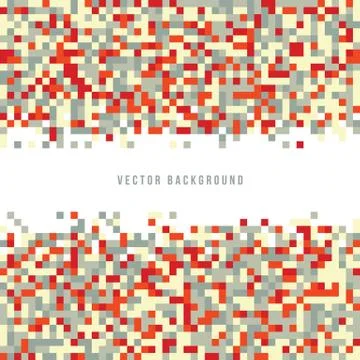 Abstract Pixel Background Stock Illustration