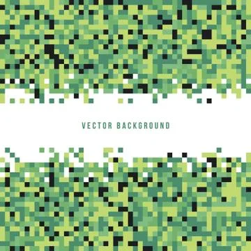Abstract Pixel Background Stock Illustration