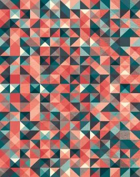 Abstract Pixel Background Stock Illustration