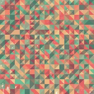 Abstract Pixel Background Stock Illustration